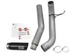 Load image into Gallery viewer, aFe LARGE BORE HD 5in DPF-Back SS Exhaust w/ Black Tip 2016 Nissan Titan 5.0L V8 (td) CC SB
