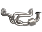 Load image into Gallery viewer, aFe Twisted Steel 304 Stainless Steel Header w/ Cat 13-19 Subaru Outback H4-2.4L
