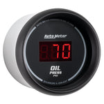 Load image into Gallery viewer, Autometer Black 0-100 psi Digital Oil Pressure Gauge
