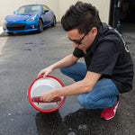 Load image into Gallery viewer, Chemical Guys Cyclone Dirt Trap Car Wash Bucket Insert - Red
