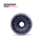 Load image into Gallery viewer, Diamond Eye RESONATOR 4in W/ ENDS (CLAMPED) AL
