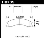 Load image into Gallery viewer, Hawk Chevy/GMC Express/Silverado/Savana/Sierra 15/25/35/4500 SuperDuty Rear LTS Brake Pads
