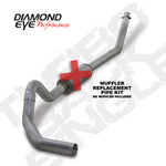 Load image into Gallery viewer, Diamond Eye KIT 4in TB MFLR RPLCMENT PIPE SGL AL: 98.5 - 02 DODGE CUMMINS 5.9L
