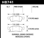 Load image into Gallery viewer, Hawk 13-15 Mercedes-Benz GL350/450 12-15 ML350 2015 ML250 HPS 5.0 Front Brake Pads
