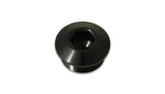 Load image into Gallery viewer, Vibrant Aluminum -4AN ORB Low Profile Port Plug - Anodized Black
