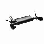 Load image into Gallery viewer, MagnaFlow 07-17 Jeep Wrangler JK 3.8/3.6L Dual Split Rear Exit Black Axle-Back Exhaust
