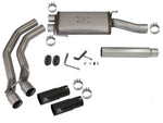 Load image into Gallery viewer, aFe Rebel Exhausts Cat-Back SS Ford F-150 04-08 V8 4.6/5.4L w/ Black Tips
