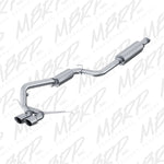 Load image into Gallery viewer, MBRP 13-14 Ford Focus ST 2.0L EcoBoost Dual Center Outlet AL 3in Cat Back
