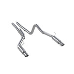 Load image into Gallery viewer, MBRP 05-09 Ford Mustang GT 4.6L Dual Split Rear Race Version AL/ 3in Cat Back Exhaust System
