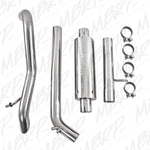 Load image into Gallery viewer, MBRP 2007-2009 Jeep Wrangler (JK) 3.8L V6 4 dr Off-Road Tail Pipe Muffler before Axle
