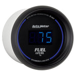 Load image into Gallery viewer, Autometer Cobalt Digital 52.4mm Black Programmable Empty-Full Range Fuel Level Gauge
