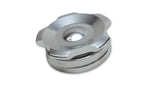 Load image into Gallery viewer, Vibrant 2in OD Aluminum Weld Bungs w/ Polished Aluminum Threaded Cap (incl. O-Ring)
