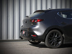 Load image into Gallery viewer, aFe 19-22 Mazda 3 L4 2.5L Takeda 3in to 2-1/2in 304 Stainless Steel Axle-Back Exhaust w/ Black Tip
