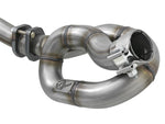 Load image into Gallery viewer, aFe POWER Twisted Steel Y-Pipe w/ Loop Relocation Pipe 12-18 Jeep Wrangler (JK) V6 3.6L
