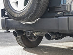 Load image into Gallery viewer, aFe Rebel Series 2.5in 409 SS Axle-Back Exhaust w/ Black Tips 2007+ Jeep Wrangler (JK) V6 3.6L/3.8L
