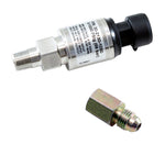 Load image into Gallery viewer, AEM 1000 PSIg Stainless Sensor Kit - 1/8in NPT Male Thread to -4 Adapter
