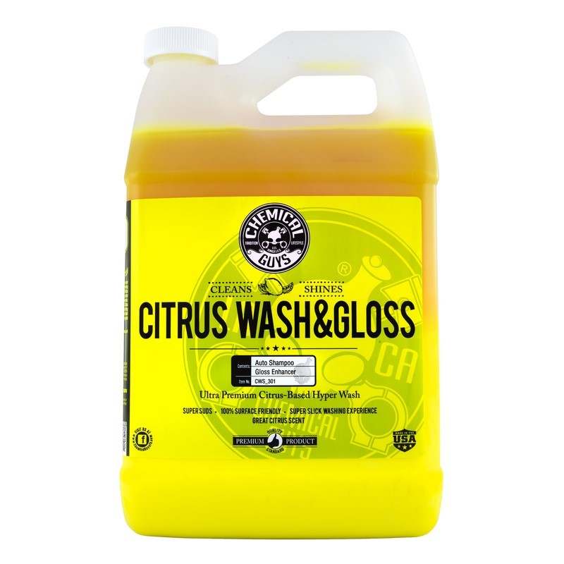 Chemical Guys Citrus Wash & Gloss Concentrated Car Wash - 1 Gallon