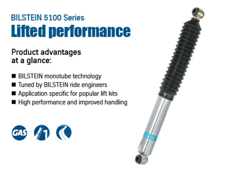 Bilstein 5100 Series 2009 Ford F-150 FX4 Front 46mm Monotube Shock Absorber