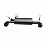 Load image into Gallery viewer, MagnaFlow 07-17 Jeep Wrangler JK 3.8/3.6L Dual Split Rear Exit Black Axle-Back Exhaust
