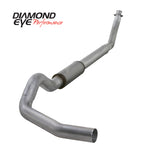 Load image into Gallery viewer, Diamond Eye KIT 5in TB SGL MFLR RPLCMENT PIPE AL: 94-02 DODGE CUMMINS 5.9L W/ RP #510220
