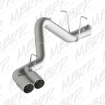 Load image into Gallery viewer, MBRP 11-15 Chevy/GMC 2500/3500 4in Filter Back Dual Outlet Single Side Alum Exhaust System
