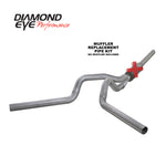 Load image into Gallery viewer, Diamond Eye KIT 4in CB MFLR RPLCMENT PIPE DUAL AL: 2004.5-2007.5 DODGE CUMMINS 600
