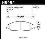 Load image into Gallery viewer, Hawk 2008-2009 Ford Mustang Bullitt 4.6 HPS 5.0 Front Brake Pads
