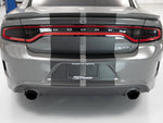 Load image into Gallery viewer, aFe MACH Force-XP 4-1/2in Black OE Replacement Exhaust Tips - 15-19 Dodge Charger/Hellcat
