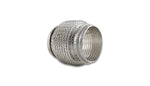 Load image into Gallery viewer, Vibrant SS Flex Coupling with Interlock Liner and Mesh Braid 3in inlet/outlet x 4in long
