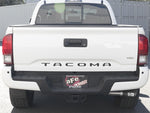 Load image into Gallery viewer, aFe MACH Force-Xp 2-1/2in 304 SS Cat-Back Exhaust w/Black Tips 2016+ Toyota Tacoma L4-2.7L / V6-3.5L
