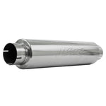 Load image into Gallery viewer, MBRP Universal Quiet Tone Muffler 4in Inlet/Outlet 24in Body 6in Dia 30in Overall T304
