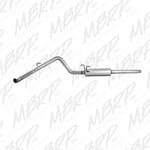 Load image into Gallery viewer, MBRP 2004-2005 Dodge Ram Hemi 1500 5.7L SC/CC-SB Cat Back Single Side AL P Series Exhaust
