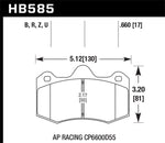 Load image into Gallery viewer, Hawk 12-14 McLaren MP4-12C HPS 5.0 Front Brake Pads
