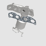 Load image into Gallery viewer, MagnaFlow Conv DF 07-10 Nissan Altima 2.5L Manifold (49 State)
