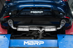 Load image into Gallery viewer, MBRP 19-23 Mazda 3 Hatchback T304SS 2.5in Axle-Back, Dual Rear Exit Street Profile
