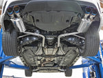 Load image into Gallery viewer, aFe Takeda 16-17 Lexus RC 200T 2.0L (t) 2in. SS Axle-Back Exhaust System w/Polished Blue Tips
