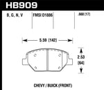 Load image into Gallery viewer, Hawk 16-18 Chevrolet Camaro HPS 5.0 Front Brake Pads
