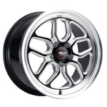 Load image into Gallery viewer, Weld Racing 17x5 Laguna Drag 5x114.3 ET -21 BS2.15 Gloss BLK MIL DIA 78.1
