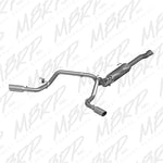 Load image into Gallery viewer, MBRP 2016 Toyota Tacoma 3.5L EC/CC Cat Back Dual Split Exit Alum Exhaust
