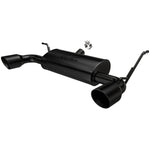 Load image into Gallery viewer, MagnaFlow 07-17 Jeep Wrangler JK 3.8/3.6L Dual Split Rear Exit Black Axle-Back Exhaust
