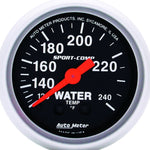 Load image into Gallery viewer, Autometer Sport-Comp 52.4mm 120-240 F Mech 2in Water Temp
