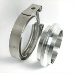 Load image into Gallery viewer, Stainless Bros 2.50in 304SS V-Band Assembly - 2 Flanges/1 Clamp
