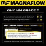 Load image into Gallery viewer, MagnaFlow Conv DF 99-04 Jeep Grand Cherokee 4.0L Front
