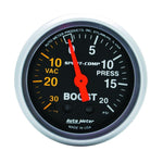 Load image into Gallery viewer, Autometer Sport-Comp 52mm 20 PSI Mechanical Boost Gauge
