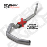 Load image into Gallery viewer, Diamond Eye KIT 5in TB SGL MFLR RPLCMENT PIPE AL: 94-02 DODGE CUMMINS 5.9L W/ RP #510220
