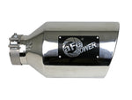 Load image into Gallery viewer, aFe Power MACH Force-Xp 304 Stainless Steel Clamp-on Exhaust Tip - Polished
