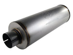 Load image into Gallery viewer, aFe MACHForce XP Exhausts Mufflers SS-409 EXH Muffler 4 ID In/Out 8 Dia
