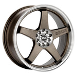 Load image into Gallery viewer, Enkei EV5 18x7.5 5x100/114.3 45mm Offset Bronze Wheel
