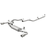 Load image into Gallery viewer, MagnaFlow 10-12 Mazda 3 L4 2.5L Hatchback Split Rear Exit Stainless Cat Back Performance Exhaust
