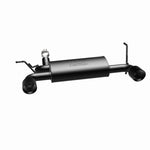 Load image into Gallery viewer, MagnaFlow 07-17 Jeep Wrangler JK 3.8/3.6L Dual Split Rear Exit Black Axle-Back Exhaust
